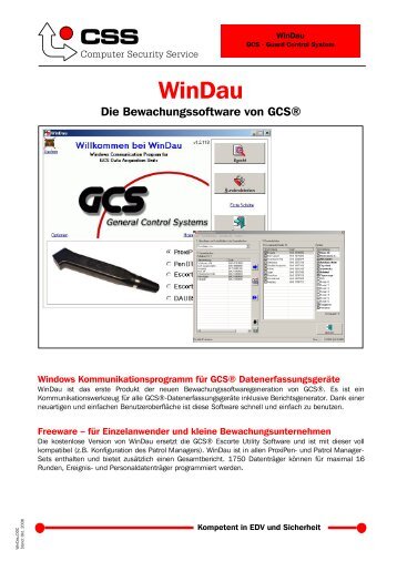 WinDau - CSS Computer Security Service GmbH