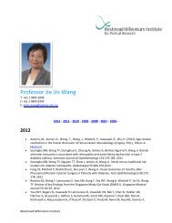 Professor Jie Jin Wang - Westmead Millennium Institute