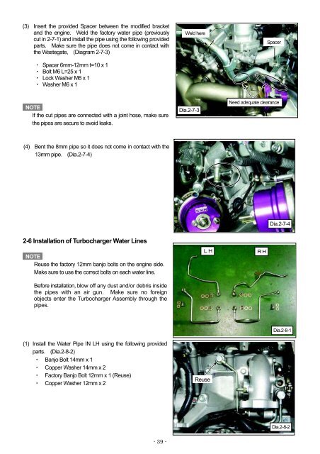r35 gt-r gt1000 full turbine kit installation manual - SpeedForSale.com