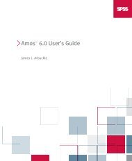 Amosâ¢ 6.0 User's Guide