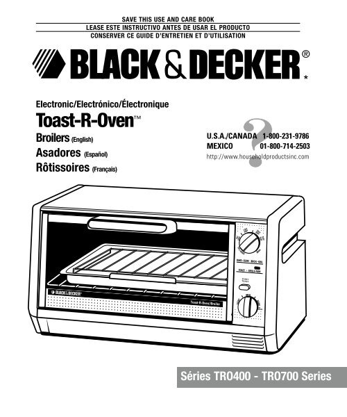 Best Buy: Black & Decker 4-Slice Toaster Oven Black TRO700B