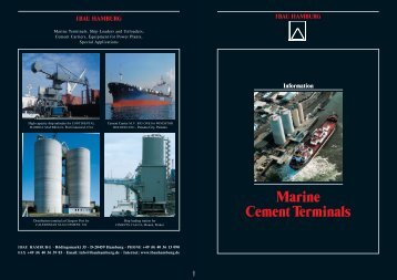Marine Cement Terminals - Vermeulen Ingenieursbureau