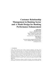 Customer Relationship Management in Banking Sector and A Model ...