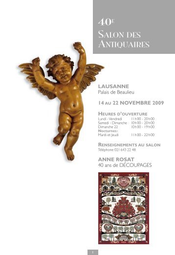 Anne ROSAT - Syndicat romand des Antiquaires