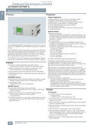 Siemens Ultramat / Oxymat 6