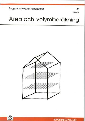 Area och volymberÃ¤kning