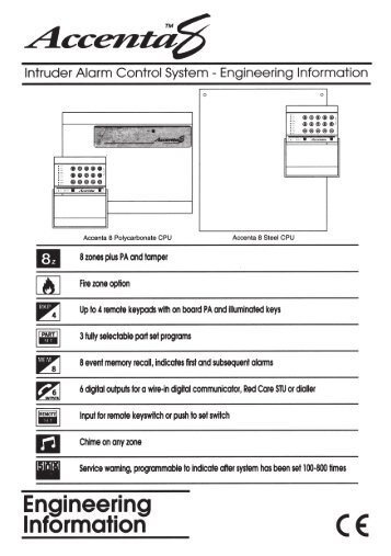 Accenta 8 Mini - MAS (Moreton Alarm Supplies)