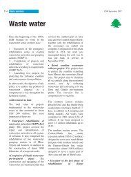 Waste Water - Council for Development and Reconstruction