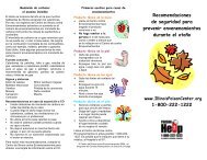 Recomendaciones de seguridad para OtoÃ±o (FallBrochure_spa.pdf ...