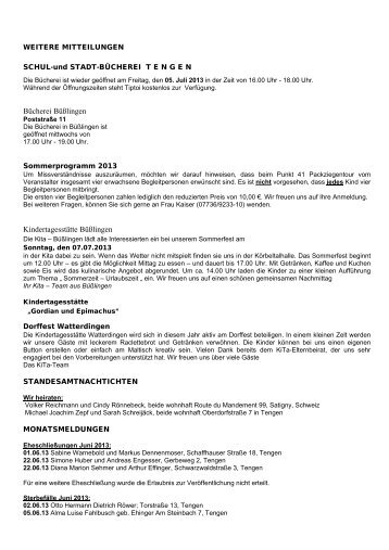 KW27 Weitere Mitteilungen.pdf - Tengen