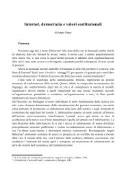 S Niger Internet e valori cost..pdf - Facolta' di Scienze Politiche