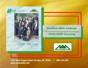 2007-2008 - Crafton Hills College
