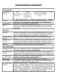 Grundwissen Biologie 9