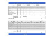 4er Split Trainingsplan Variante 1 - Muskelaufbau - Tag 1