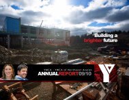 YMCA-YWCA (Northeast Avalon) Annual Report 2010 - the YMCA of ...