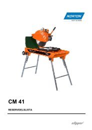 Clipper CM 41 - Reservdelslista - Saint-Gobain Abrasives