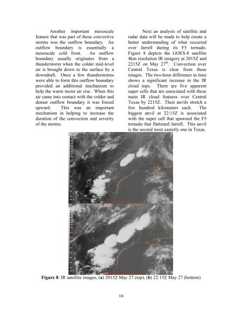 The Jarrell Tornado of May 27, 1997 - Atmospheric and Oceanic ...