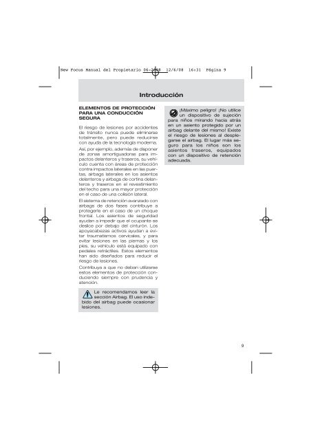 New Focus Manual del Propietario 06-2008 - Pettiti