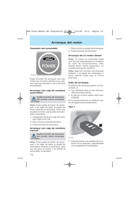 New Focus Manual del Propietario 06-2008 - Pettiti