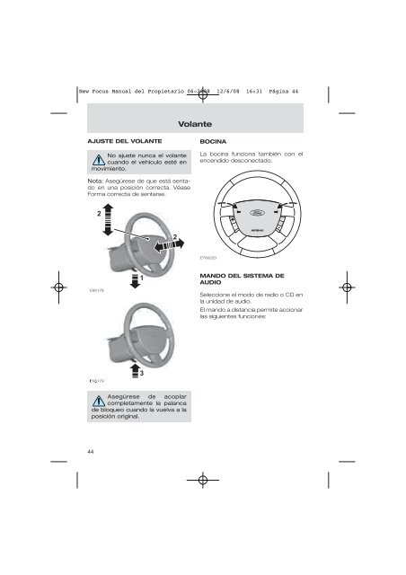 New Focus Manual del Propietario 06-2008 - Pettiti