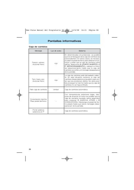 New Focus Manual del Propietario 06-2008 - Pettiti