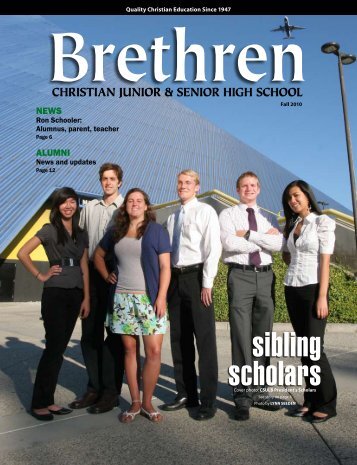sibling scholars - Brethren Christian Junior & Senior High School