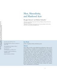 Men, Masculinity, and Manhood Acts. Annual ... - Majorsmatter.net