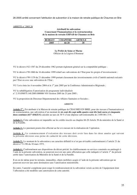 Recueil des actes administratifs de la prÃ©fecture de Seine et Marne ...