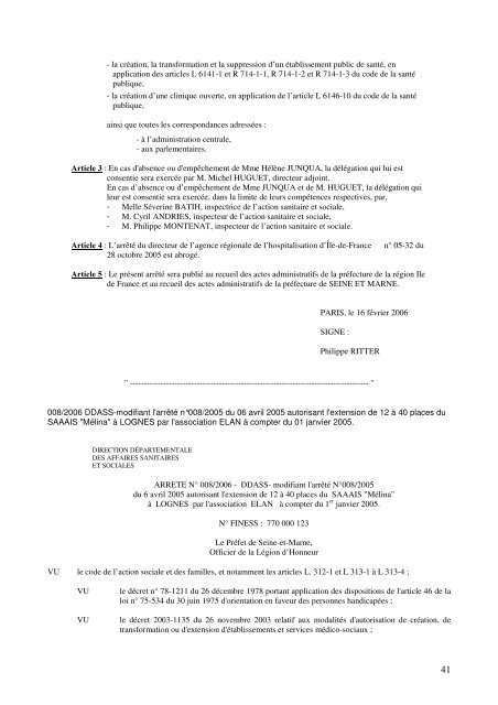 Recueil des actes administratifs de la prÃ©fecture de Seine et Marne ...