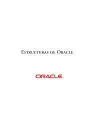 Estructuras de Oracle - IES Montilivi