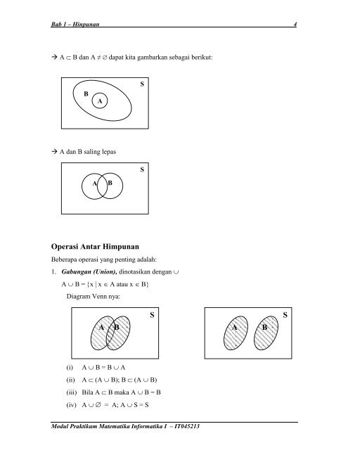 bab i himpunan - iLab