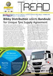 Bibby Distribution selects Bandvulc for Unique Tyre Supply Agreement