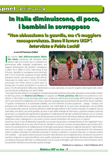 Atletica UISP on-line