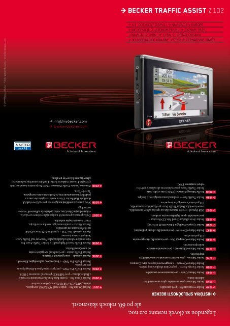 Becker Traffic Assist Z 102