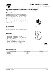 Transistor Output Optocouplers Phototransistor Out CTR 160-320/% 5mA VDE 10 pieces