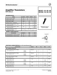 Amplifier Transistors