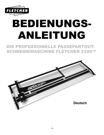 BEDIENUNGS- ANLEITUNG - Leha Webshop