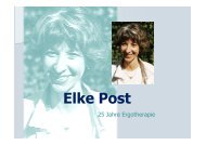 25 Jahre Ergotherapie mit Elke Post - Profilax