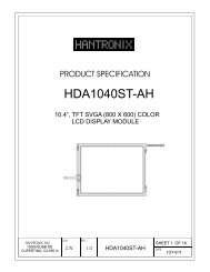 HDA1040ST-AH - Hantronix, Inc