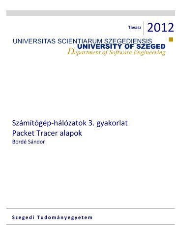 03gyakorlat.pdf - SZTE STUD - Szegedi Tudományegyetem