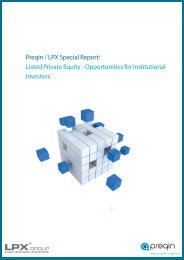 Preqin / LPX Special Report: Listed Private Equity - LPEQ