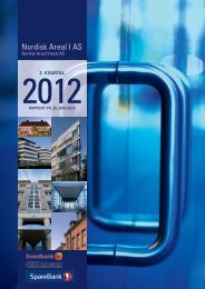 Rapport pr. 30. juni 2012 - Swedbank