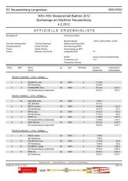 HSV-/WSV-Meisterschaften Biathlon in Neuastenberg, 04.