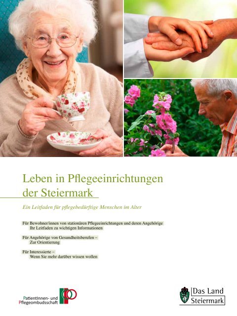 Leben in Pflegeeinrichtungen der Steiermark - Land Steiermark