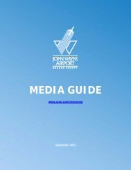 JOHN WAYNE AIRPORT MEDIA GUIDE