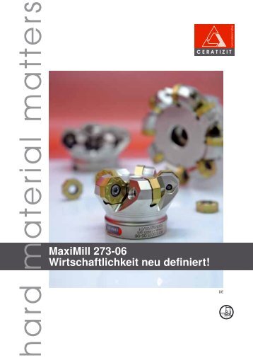 MaxiMill 273-06 Wirtschaftlichkeit neu definiert! - Power-Tools