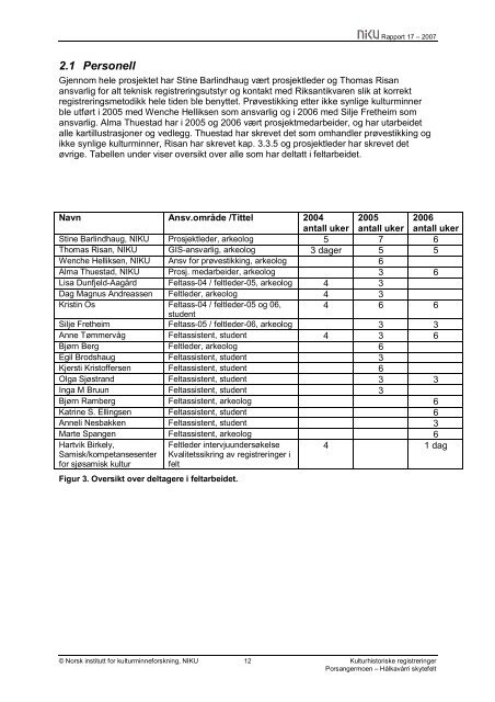 NIKU Rapport 17