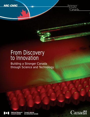 From Discovery to Innovation - National Research Council Canada