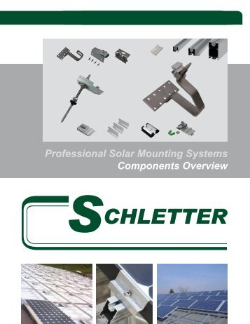 Components Overview - Schletter Canada Inc.