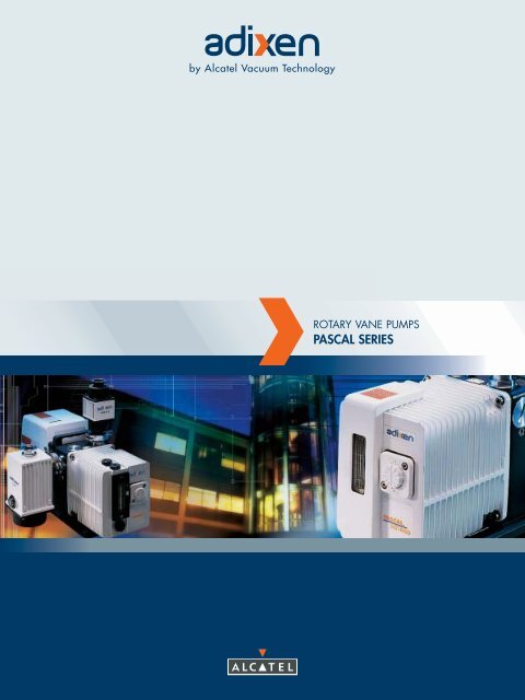 PASCAL series rotary vane pumps